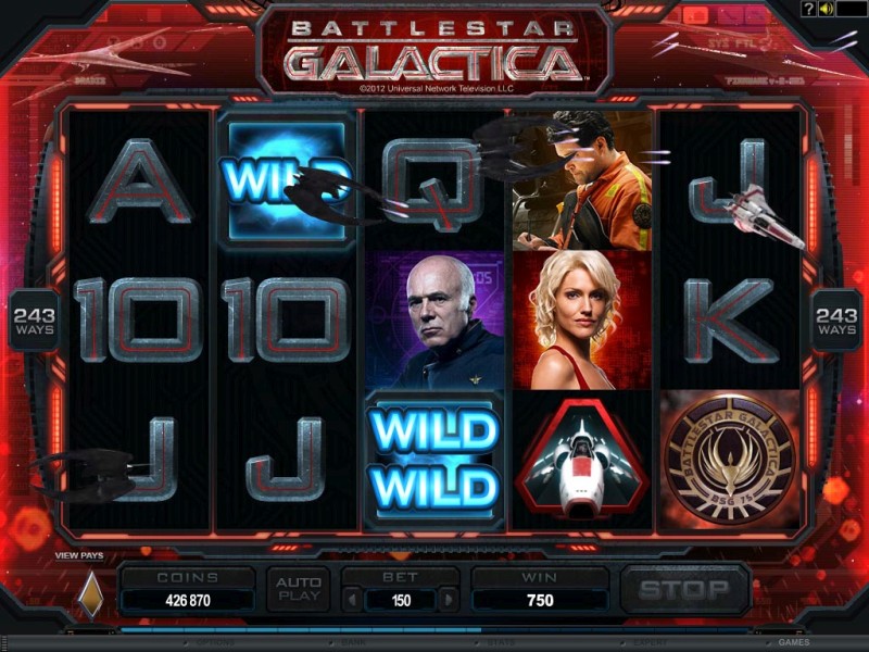 Казино Вулкан Вегас скачать слоты «Battlestar Galactica»