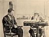А.П. Чехов и Л.Н. Толстой. Фотография П. А. Сергеенко, 12 сентября 1901 г.